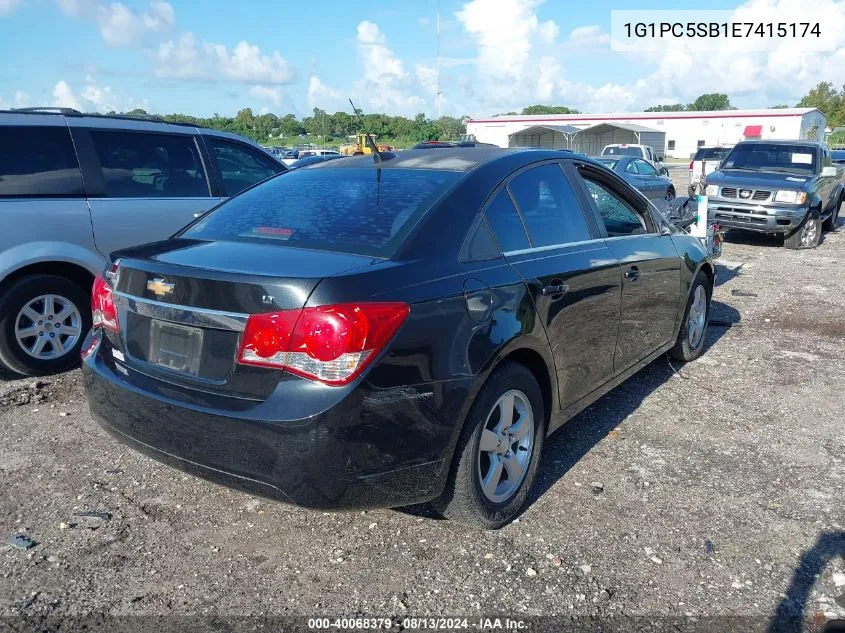 2014 Chevrolet Cruze Lt VIN: 1G1PC5SB1E7415174 Lot: 40068379