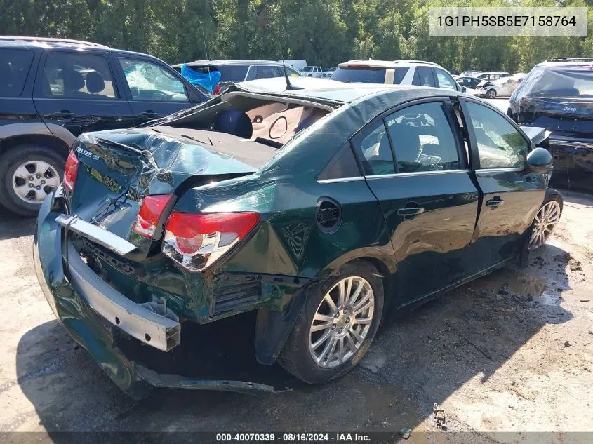 1G1PH5SB5E7158764 2014 Chevrolet Cruze Eco Auto