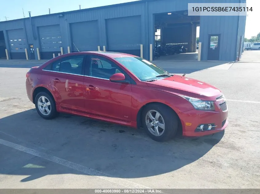 1G1PC5SB6E7435114 2014 Chevrolet Cruze 1Lt Auto