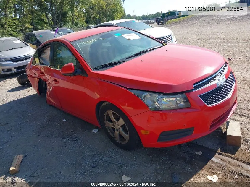 2014 Chevrolet Cruze 1Lt Auto VIN: 1G1PC5SB1E7122584 Lot: 40086246