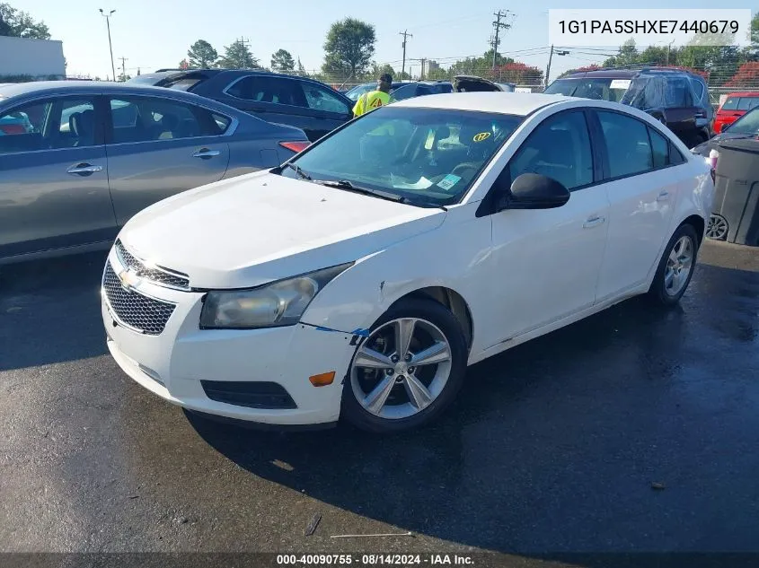 2014 Chevrolet Cruze Ls Auto VIN: 1G1PA5SHXE7440679 Lot: 40090755