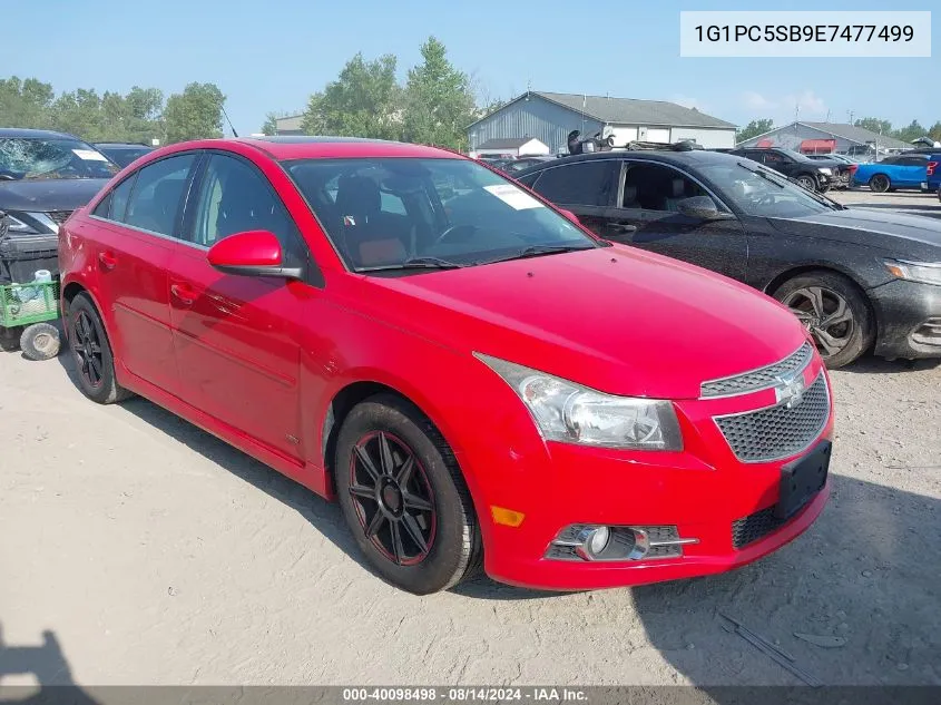 1G1PC5SB9E7477499 2014 Chevrolet Cruze 1Lt Auto