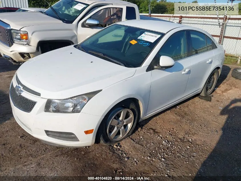 2014 Chevrolet Cruze 1Lt Auto VIN: 1G1PC5SB5E7354136 Lot: 40104820