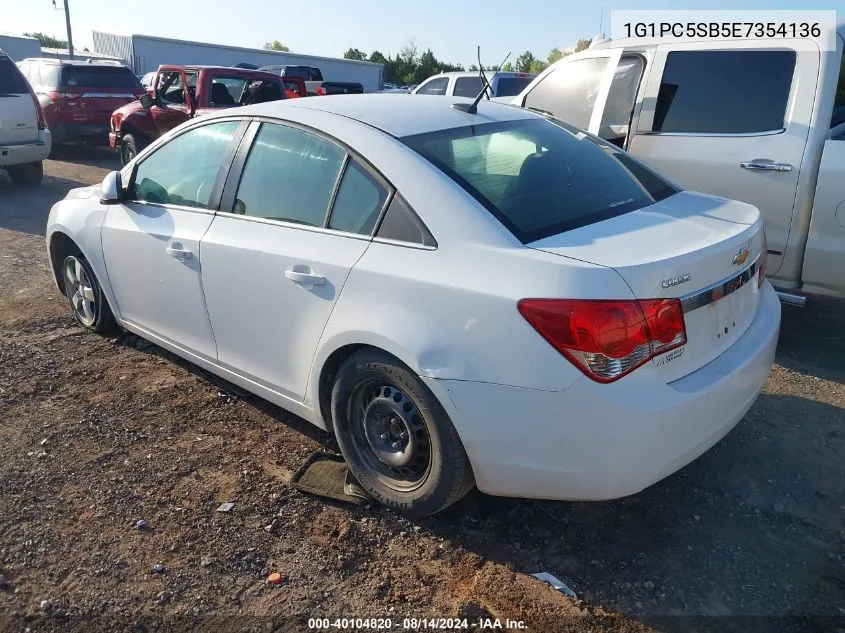 1G1PC5SB5E7354136 2014 Chevrolet Cruze 1Lt Auto