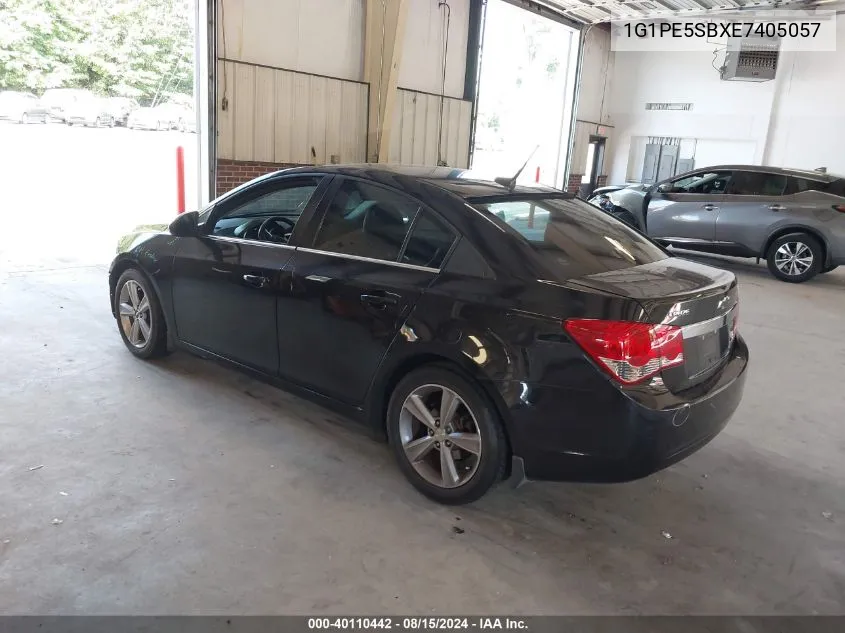 1G1PE5SBXE7405057 2014 Chevrolet Cruze 2Lt Auto