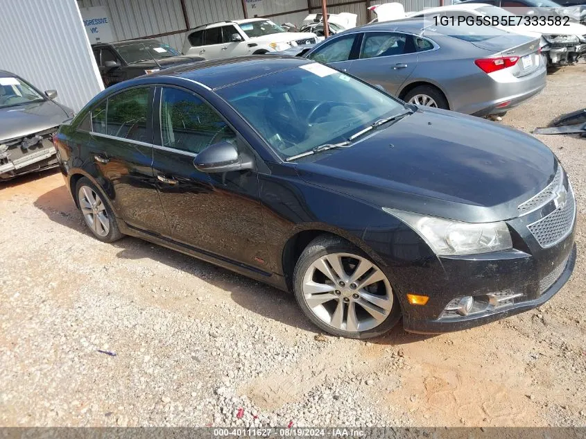 2014 Chevrolet Cruze Ltz VIN: 1G1PG5SB5E7333582 Lot: 40111627