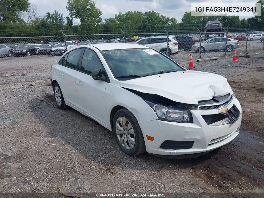 2014 Chevrolet Cruze Ls Auto VIN: 1G1PA5SH4E7249341 Lot: 40117431