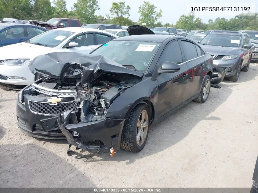 1G1PE5SB4E7131192 2014 Chevrolet Cruze 2Lt Auto