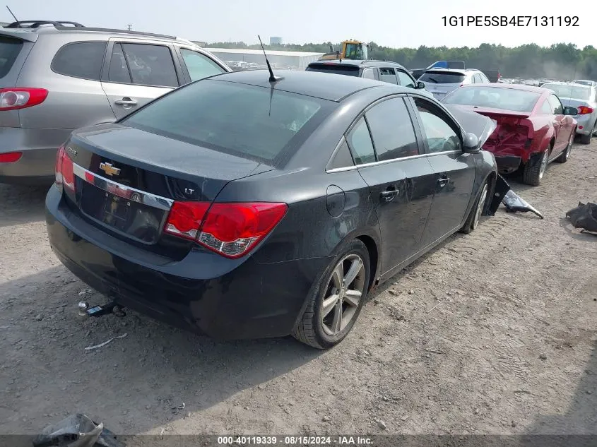 2014 Chevrolet Cruze 2Lt Auto VIN: 1G1PE5SB4E7131192 Lot: 40119339