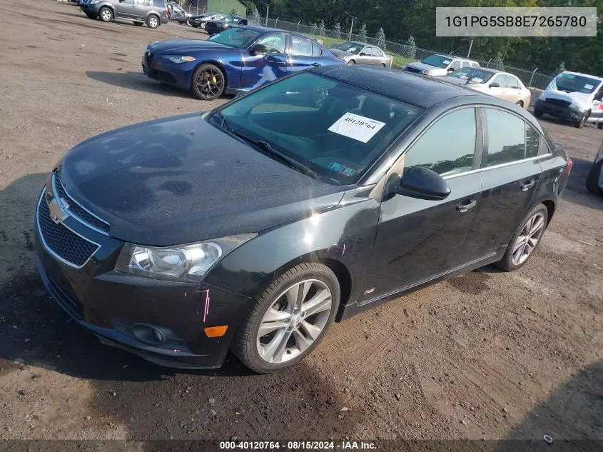 1G1PG5SB8E7265780 2014 Chevrolet Cruze Ltz