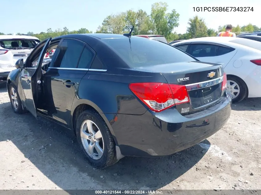 2014 Chevrolet Cruze 1Lt Auto VIN: 1G1PC5SB6E7343274 Lot: 40121544