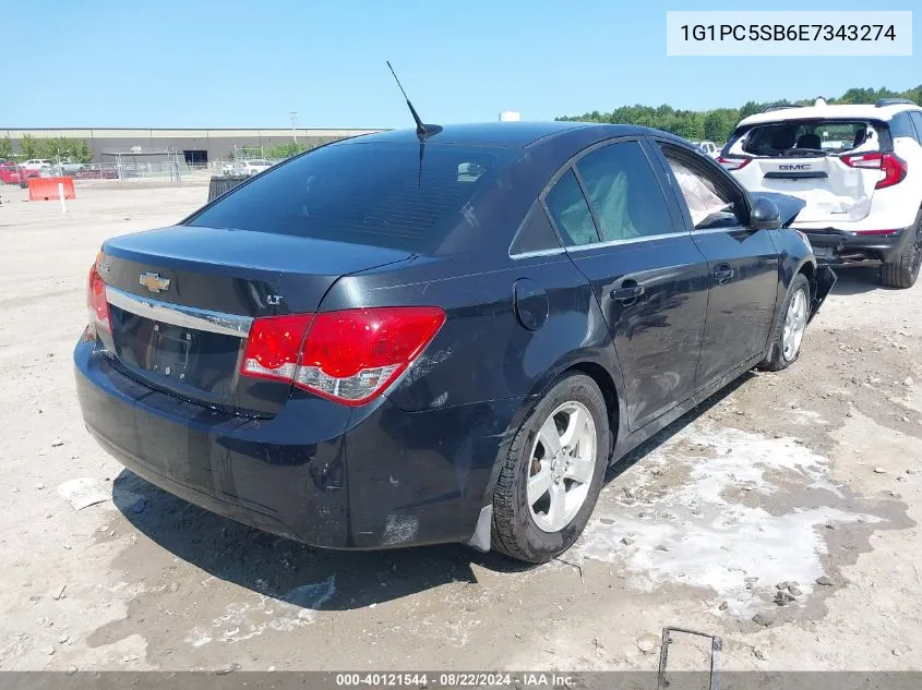 2014 Chevrolet Cruze 1Lt Auto VIN: 1G1PC5SB6E7343274 Lot: 40121544