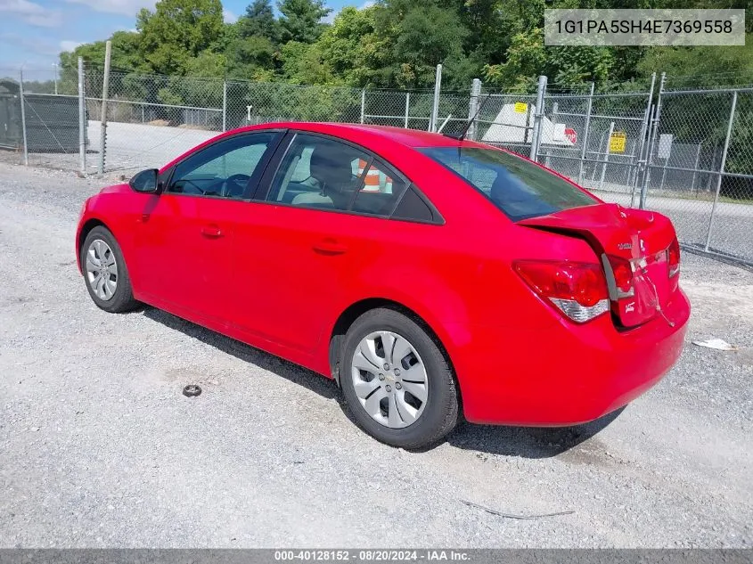 2014 Chevrolet Cruze Ls VIN: 1G1PA5SH4E7369558 Lot: 40128152