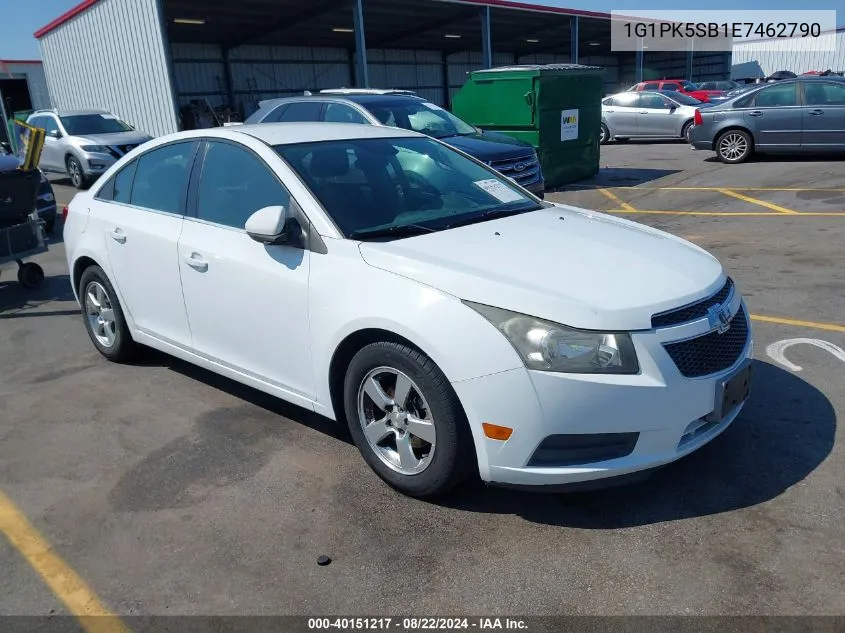 2014 Chevrolet Cruze Lt VIN: 1G1PK5SB1E7462790 Lot: 40151217