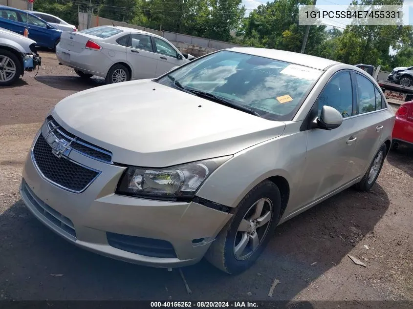 1G1PC5SB4E7455331 2014 Chevrolet Cruze 1Lt Auto