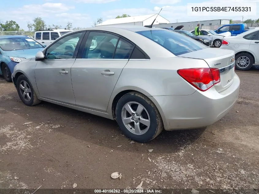 2014 Chevrolet Cruze 1Lt Auto VIN: 1G1PC5SB4E7455331 Lot: 40156262