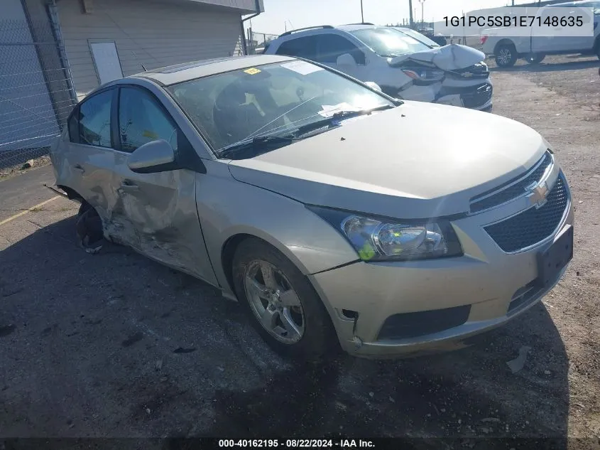 1G1PC5SB1E7148635 2014 Chevrolet Cruze 1Lt Auto