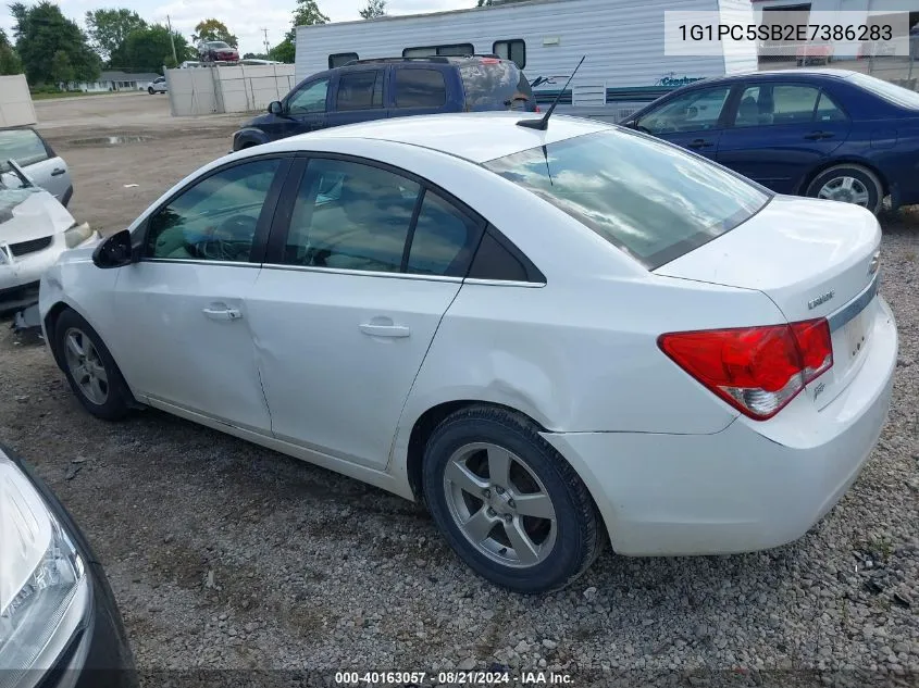 2014 Chevrolet Cruze Lt VIN: 1G1PC5SB2E7386283 Lot: 40163057