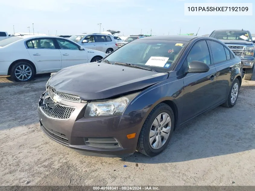 1G1PA5SHXE7192109 2014 Chevrolet Cruze Ls Auto