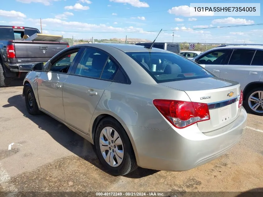 2014 Chevrolet Cruze Ls Auto VIN: 1G1PA5SH9E7354005 Lot: 40172249