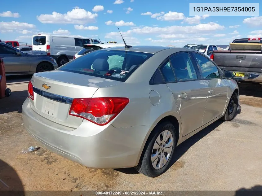 2014 Chevrolet Cruze Ls Auto VIN: 1G1PA5SH9E7354005 Lot: 40172249