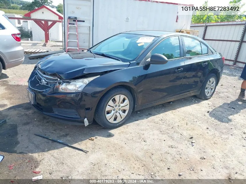 2014 Chevrolet Cruze Ls Auto VIN: 1G1PA5SH8E7283492 Lot: 40179283