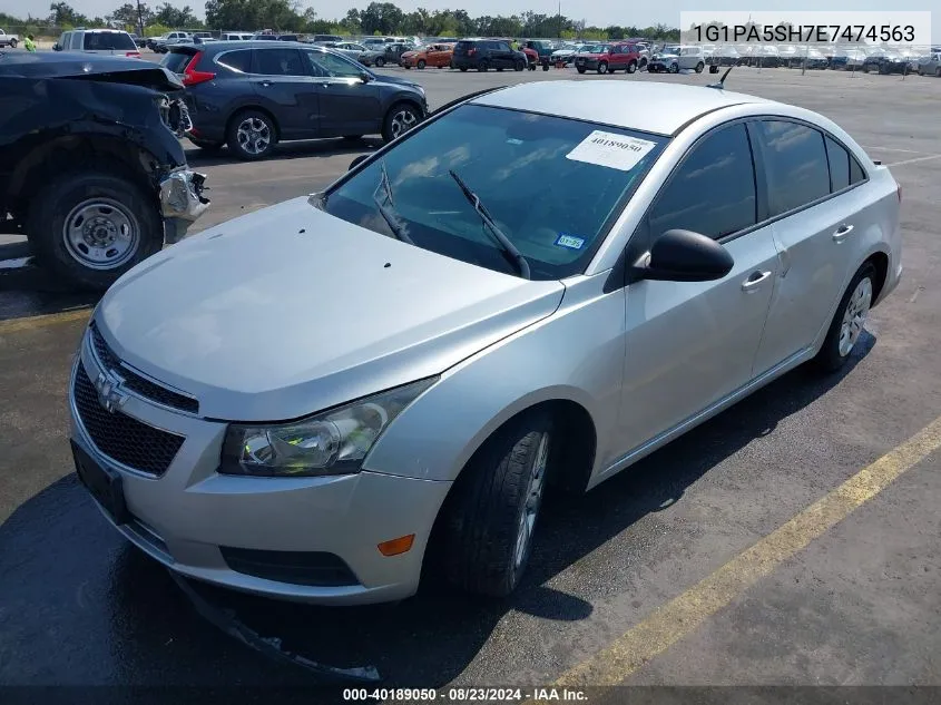 2014 Chevrolet Cruze Ls Auto VIN: 1G1PA5SH7E7474563 Lot: 40189050