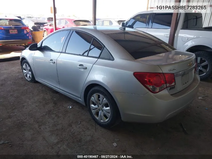 2014 Chevrolet Cruze Ls Auto VIN: 1G1PA5SH8E7283265 Lot: 40190467