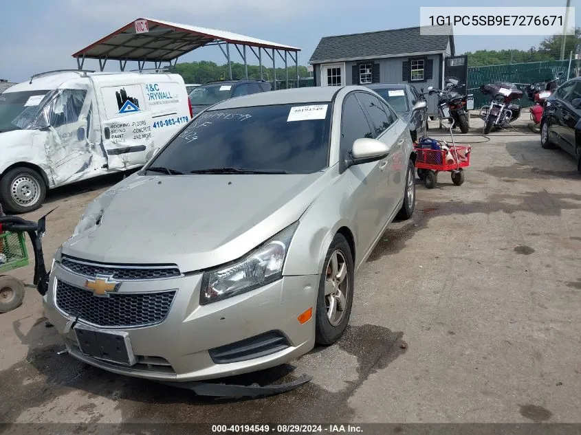 1G1PC5SB9E7276671 2014 Chevrolet Cruze 1Lt Auto