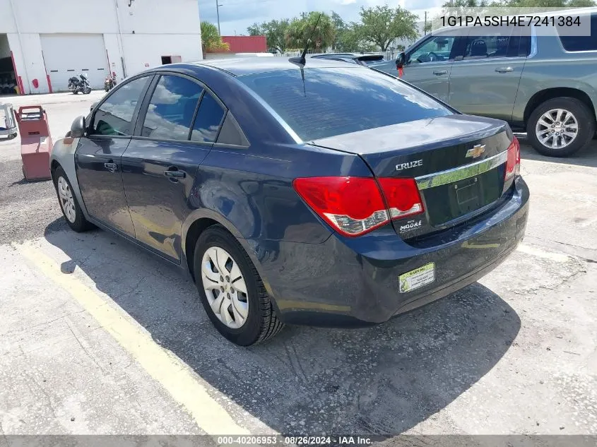 2014 Chevrolet Cruze Ls Auto VIN: 1G1PA5SH4E7241384 Lot: 40206953