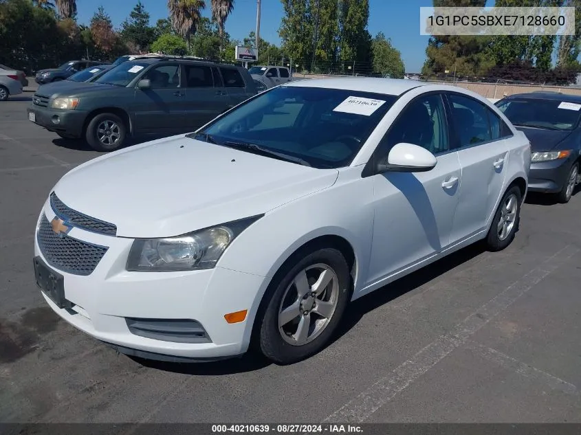 1G1PC5SBXE7128660 2014 Chevrolet Cruze 1Lt Auto