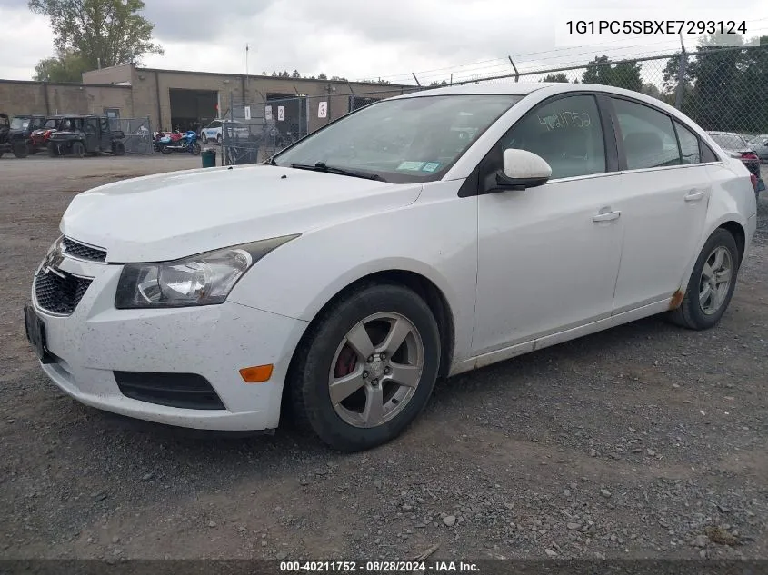 1G1PC5SBXE7293124 2014 Chevrolet Cruze 1Lt Auto