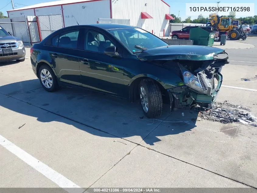 1G1PA5SH0E7162598 2014 Chevrolet Cruze Ls Auto