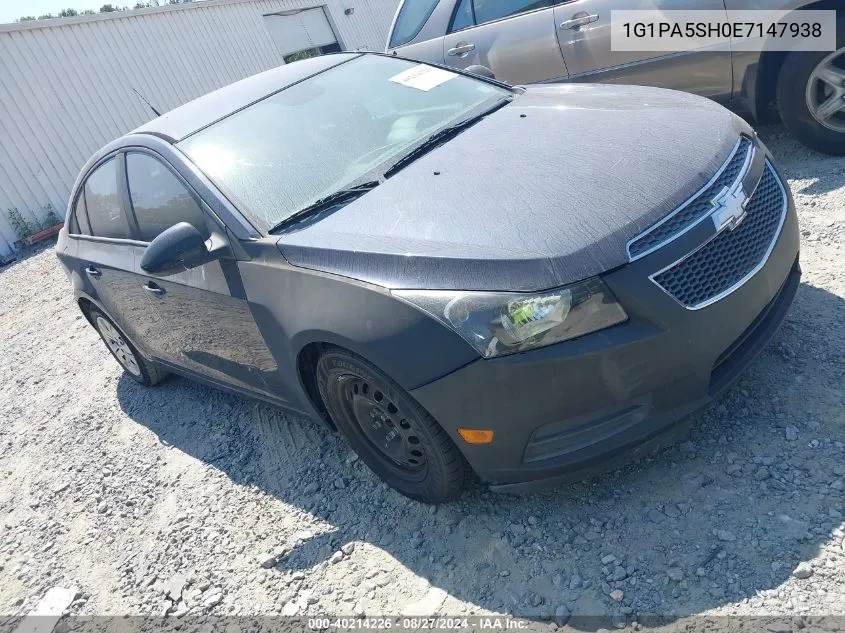 2014 Chevrolet Cruze Ls Auto VIN: 1G1PA5SH0E7147938 Lot: 40214226