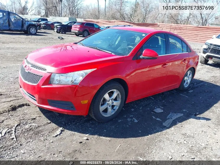 2014 Chevrolet Cruze 1Lt Auto VIN: 1G1PC5SB7E7357698 Lot: 40232273