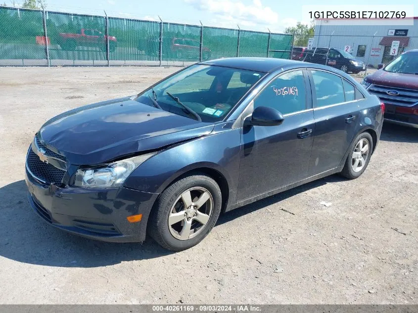 2014 Chevrolet Cruze 1Lt Auto VIN: 1G1PC5SB1E7102769 Lot: 40261169