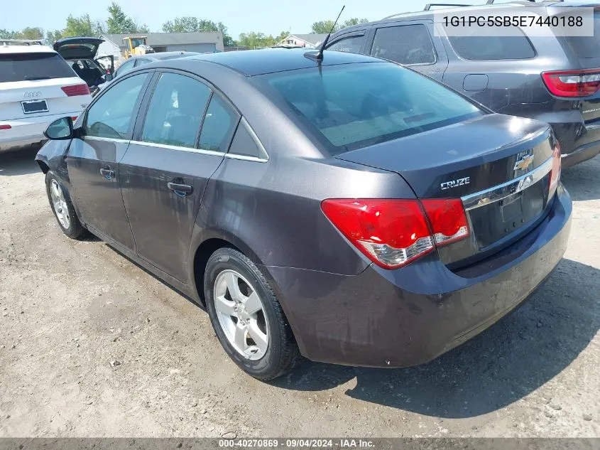 2014 Chevrolet Cruze 1Lt Auto VIN: 1G1PC5SB5E7440188 Lot: 40270869