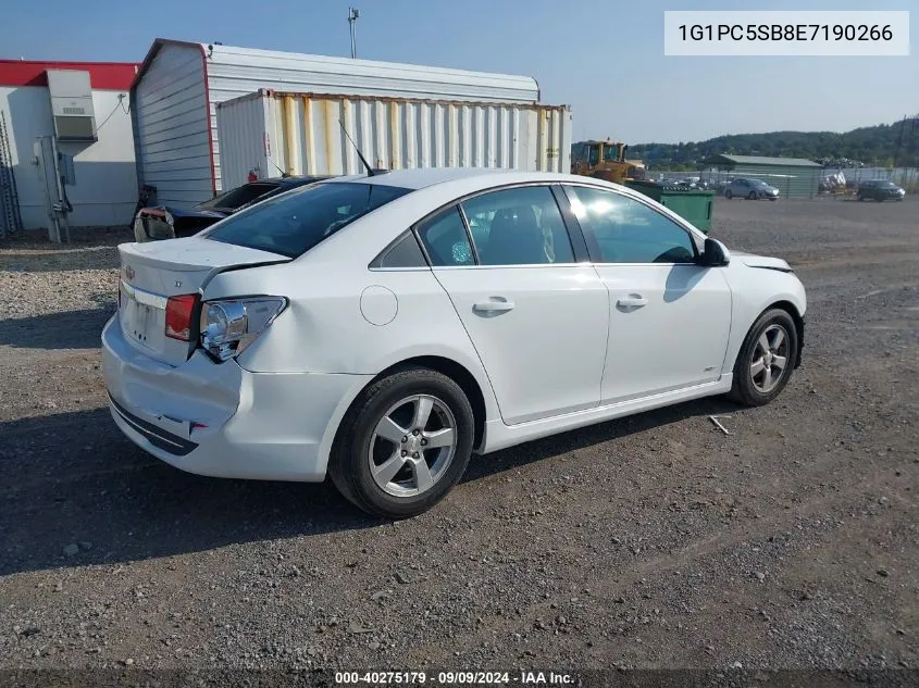 1G1PC5SB8E7190266 2014 Chevrolet Cruze 1Lt Auto