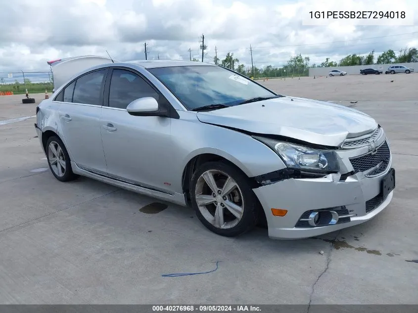 2014 Chevrolet Cruze 2Lt Auto VIN: 1G1PE5SB2E7294018 Lot: 40276968