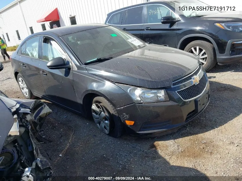 2014 Chevrolet Cruze Ls Auto VIN: 1G1PA5SH7E7191712 Lot: 40279007