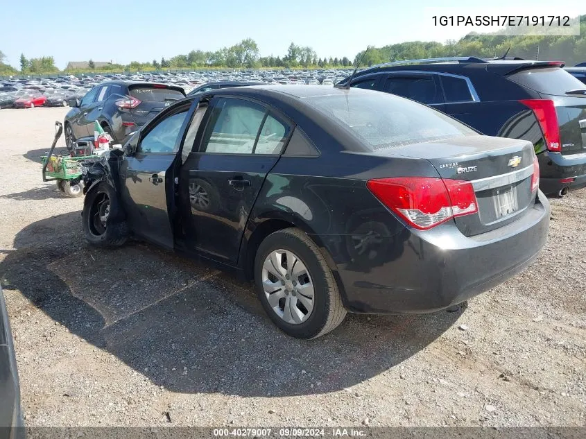 1G1PA5SH7E7191712 2014 Chevrolet Cruze Ls Auto