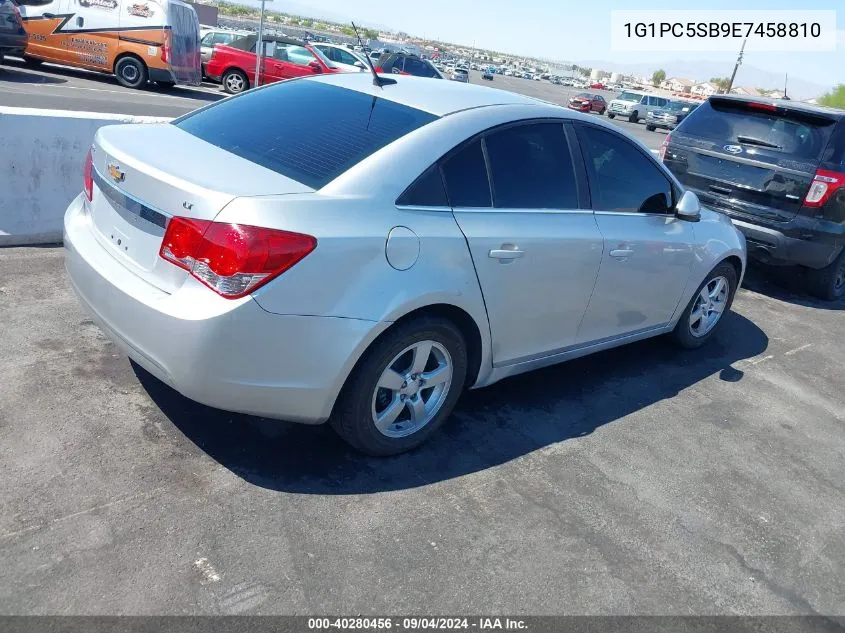 2014 Chevrolet Cruze 1Lt Auto VIN: 1G1PC5SB9E7458810 Lot: 40280456