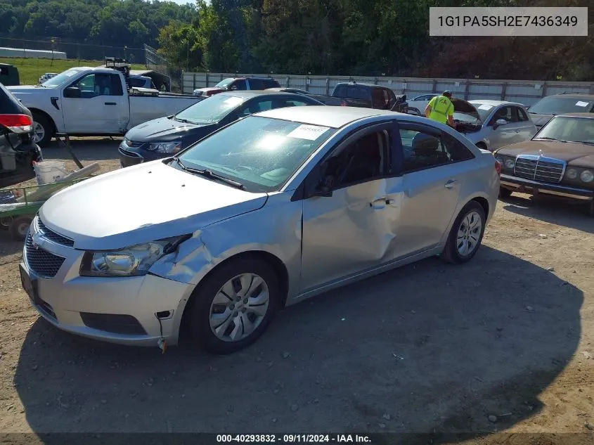 2014 Chevrolet Cruze Ls Auto VIN: 1G1PA5SH2E7436349 Lot: 40293832