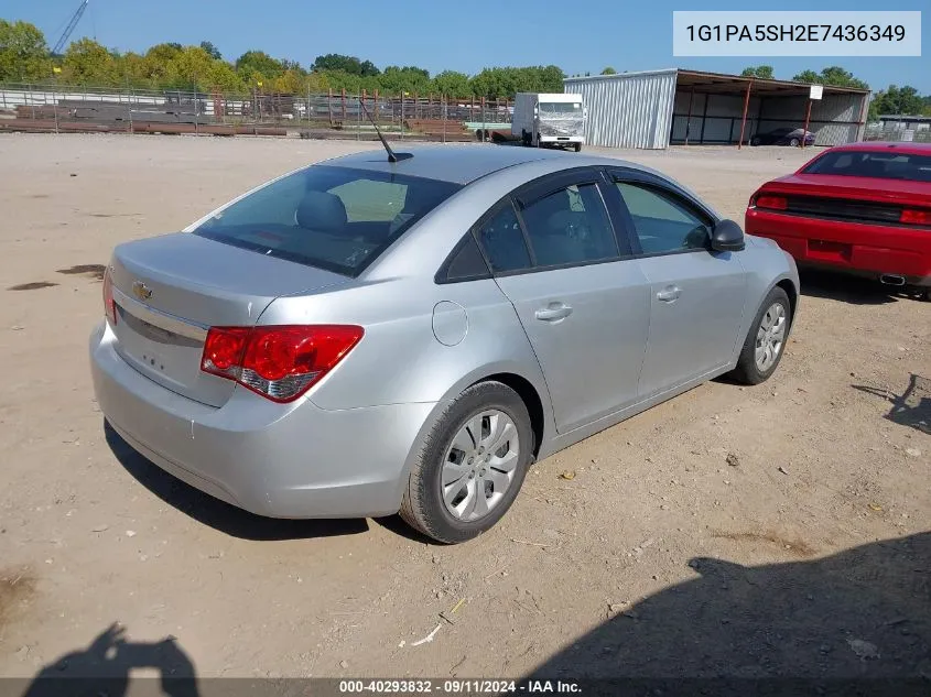 2014 Chevrolet Cruze Ls Auto VIN: 1G1PA5SH2E7436349 Lot: 40293832