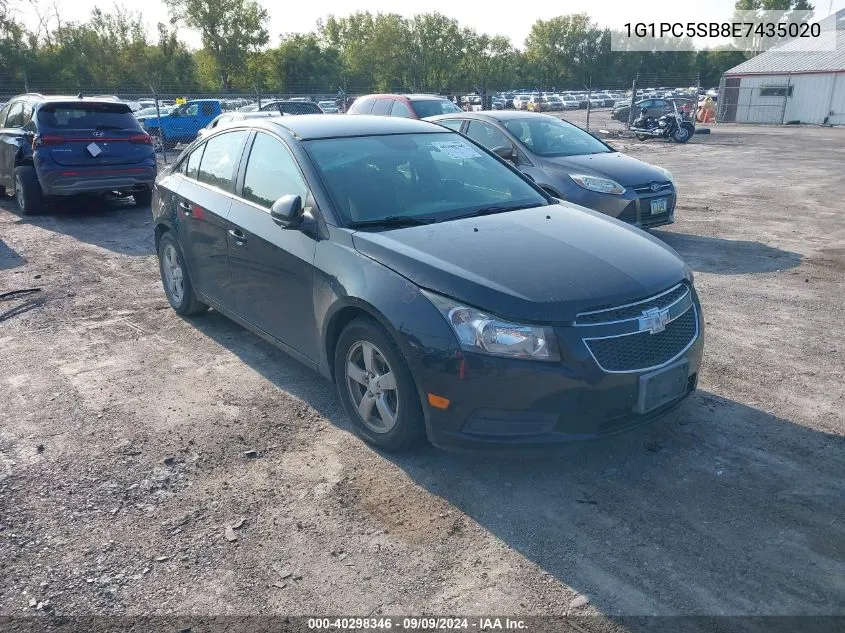 1G1PC5SB8E7435020 2014 Chevrolet Cruze 1Lt Auto