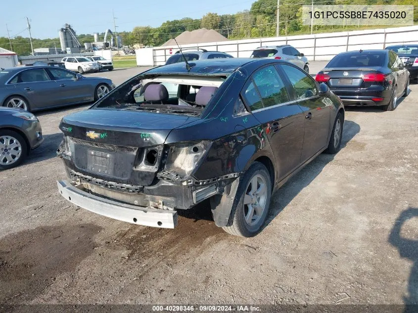 1G1PC5SB8E7435020 2014 Chevrolet Cruze 1Lt Auto