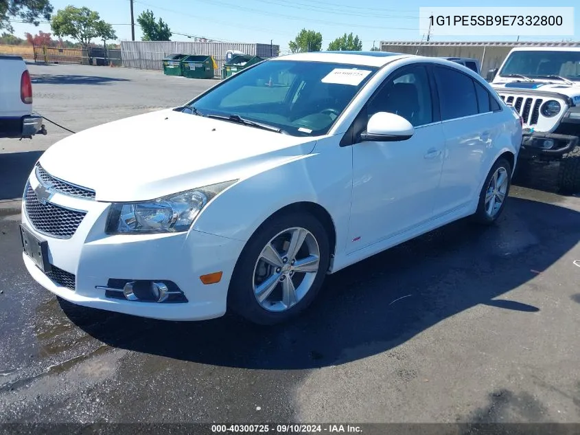 1G1PE5SB9E7332800 2014 Chevrolet Cruze 2Lt Auto