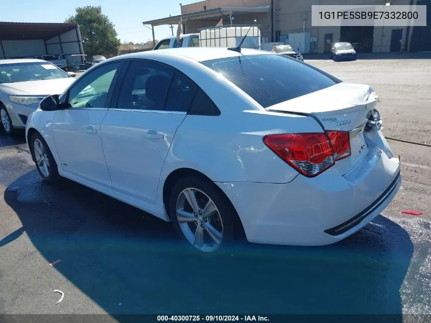 1G1PE5SB9E7332800 2014 Chevrolet Cruze 2Lt Auto