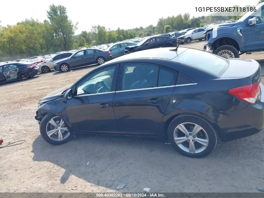 2014 Chevrolet Cruze Lt VIN: 1G1PE5SBXE7118186 Lot: 40302262