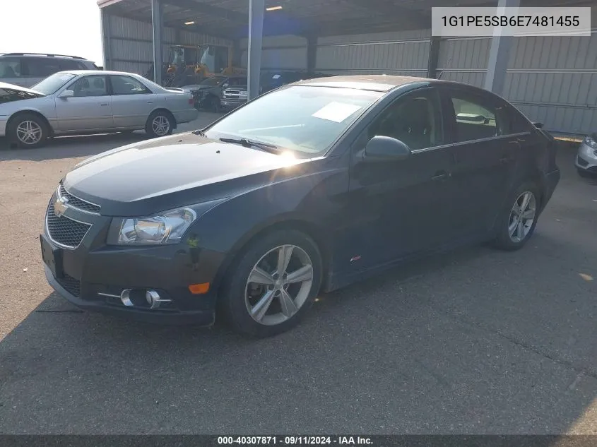 1G1PE5SB6E7481455 2014 Chevrolet Cruze Lt